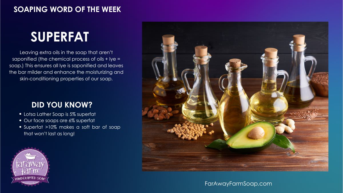 Faraway Farm Soap Superfat